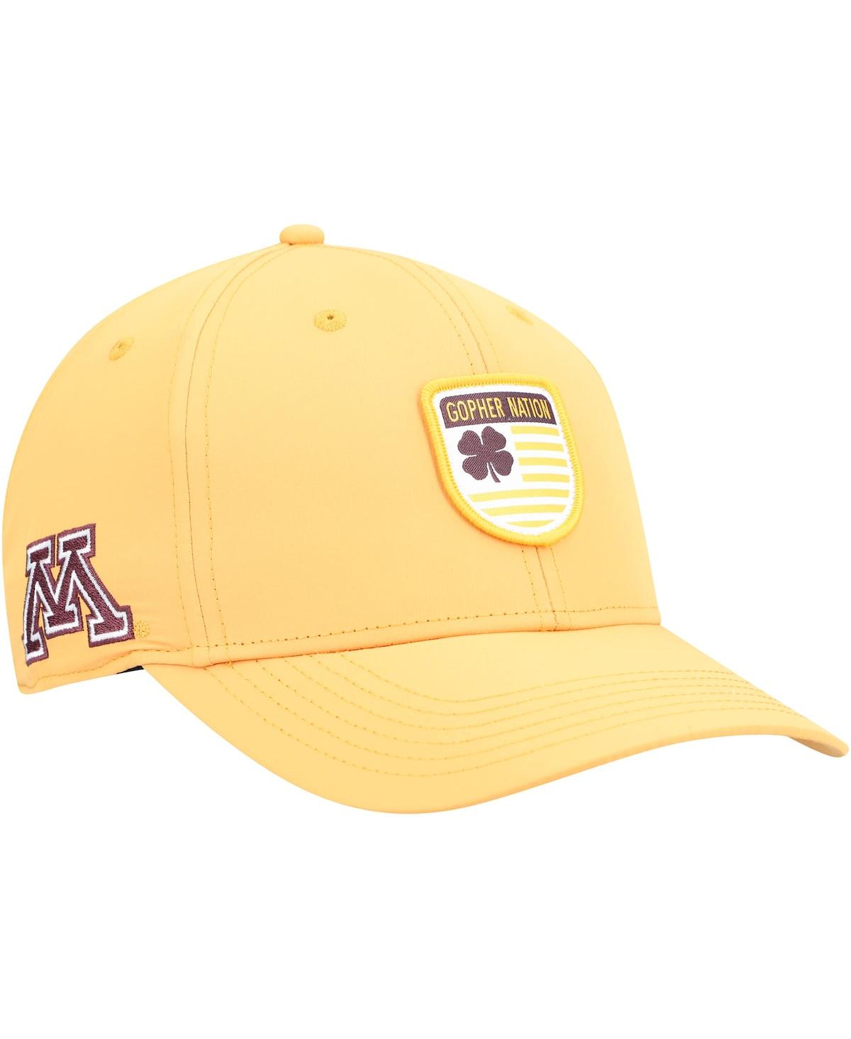 Men's Gold Minnesota Golden Gophers Nation Shield Snapback Hat - Gold