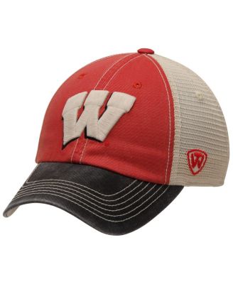 Men's Wisconsin Badgers Offroad Trucker Adjustable Hat - Cardinal