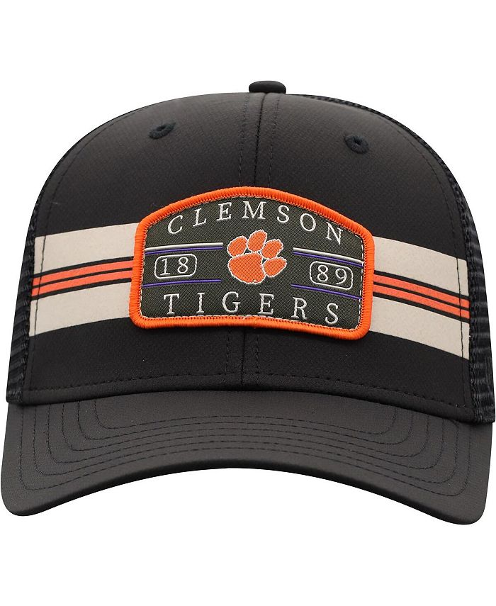 Top of the World Men's Black Clemson Tigers Night Surf Trucker Snapback ...