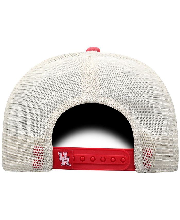 Top of the World Men's Red Houston Cougars Offroad Trucker Snapback Hat ...