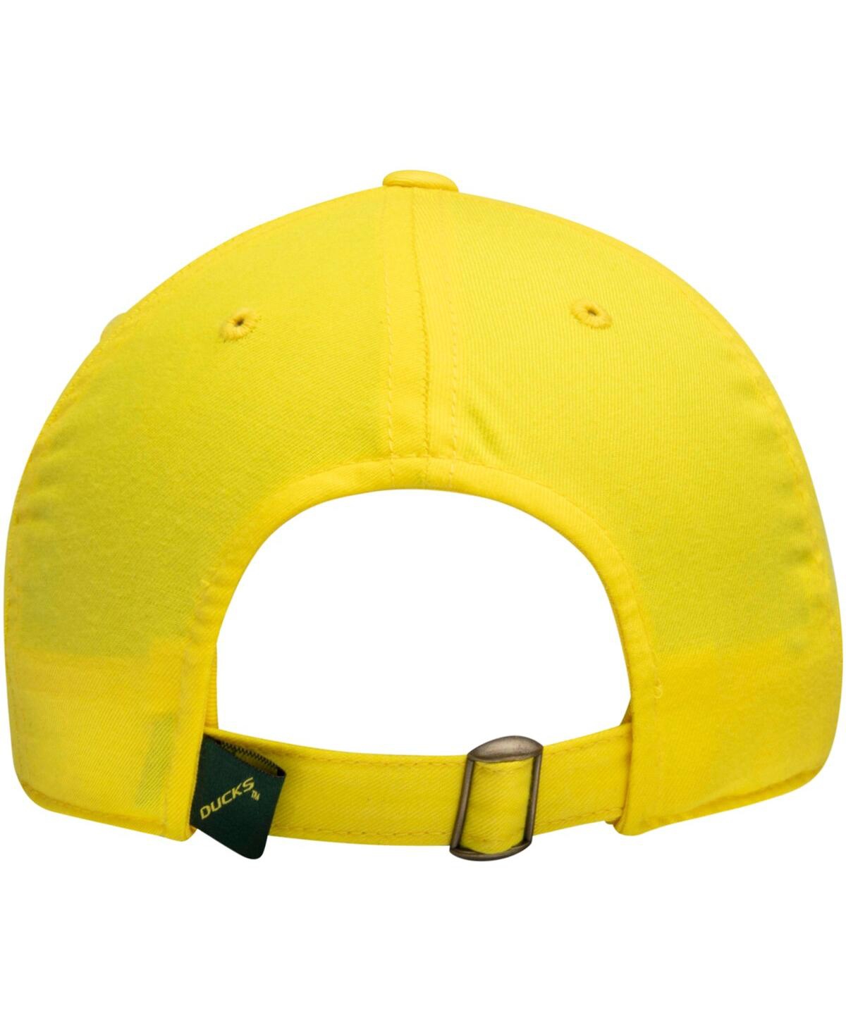 Men's Top of the WorldOregon Ducks Primary Logo Staple Adjustable Hat - Yellow