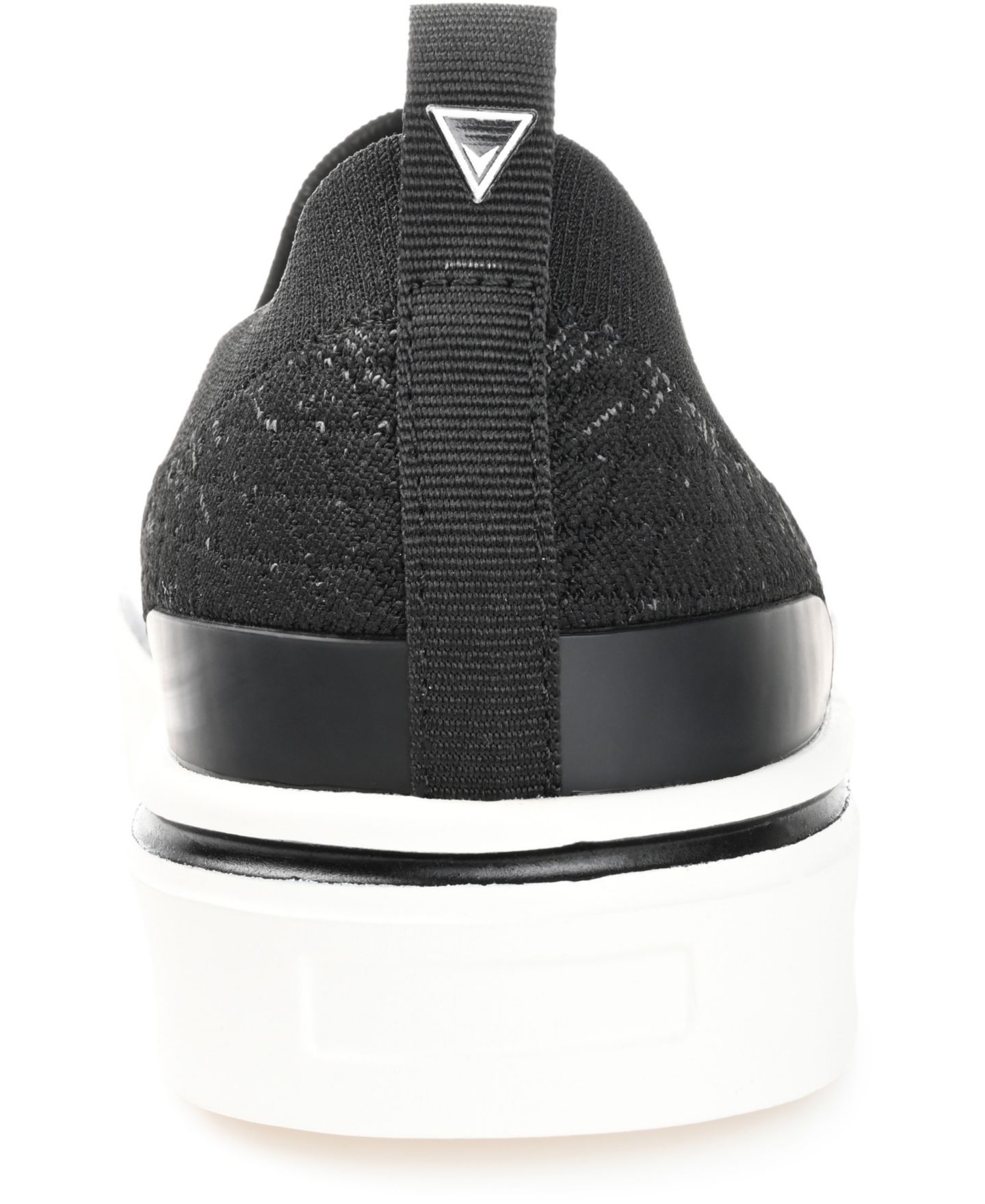 Мужские кроссовки Vance Co. Hamlin Casual Knit Slip-on, цвет: Чёрный — фото 5