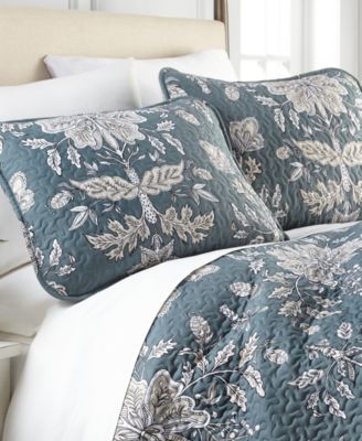 Vintage-Look Garden 3-Pc. Quilt Set, Full/Queen