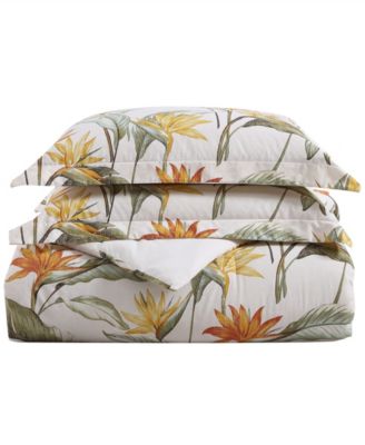 Birds of Paradise 3 Piece Duvet Cover Set, Full/Queen