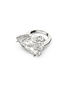 Mesmera Cocktail Trilliant Cut Rhodium Plated Ring
