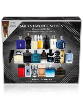 Macy's 23-Pc. Favorite Scents For Him Discovery Set, Created for
