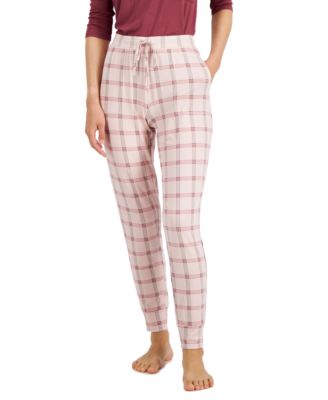 Alfani - Women's Printed Sleep Jogger Pants