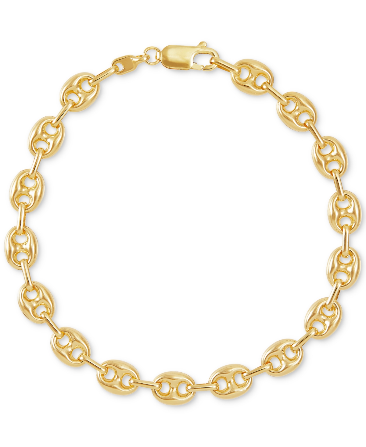 Macy's Mariner Link Chain Bracelet In 10k Gold