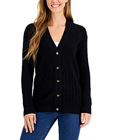 Women's Solid Knit Cardigan, Created for Macy's