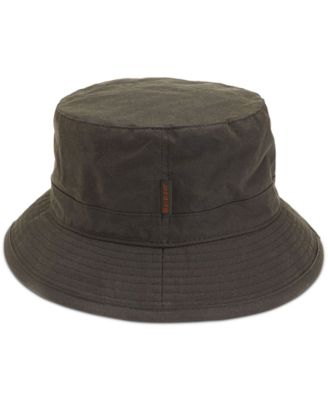 Men's Waxed Cotton Bucket Hat