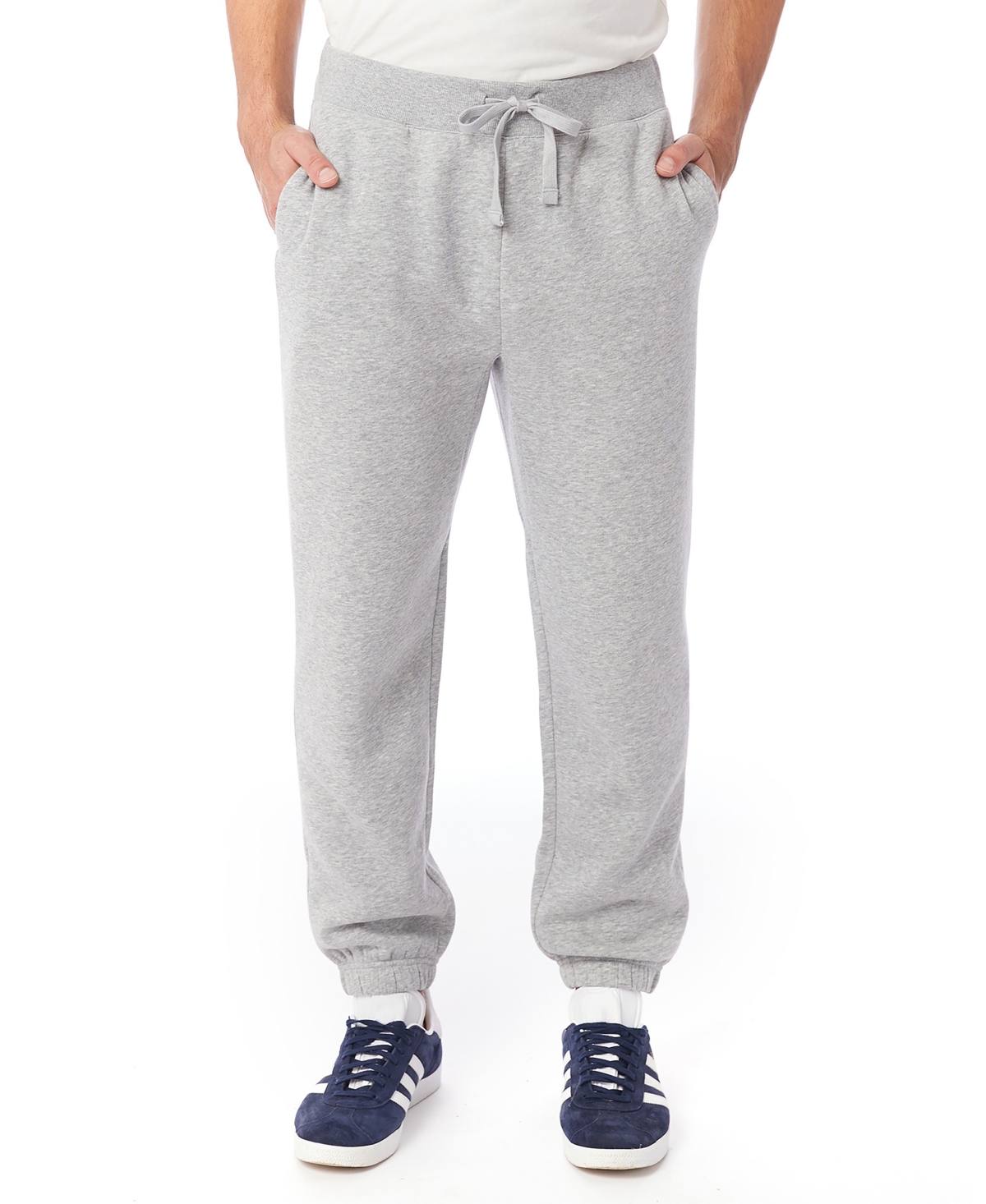 Shop Alternative Apparel Men's Cozy Sweatpants In Heather Gray