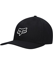 Men's Black Main Logo Legacy Flex Hat
