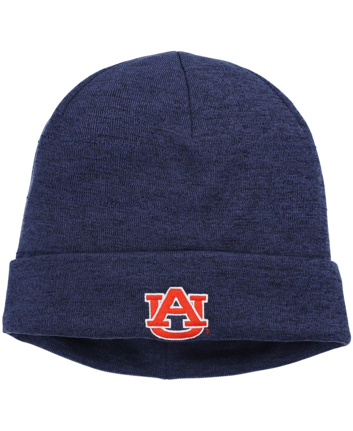 Shop Under Armour Men's  Navy Auburn Tigers 2021 Sideline Infrared Performance Cuffed Knit Hat