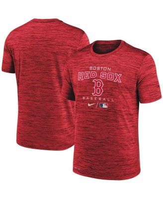 Men's Nike Red Boston Red Sox Authentic Collection Velocity Practice  Performance T-Shirt