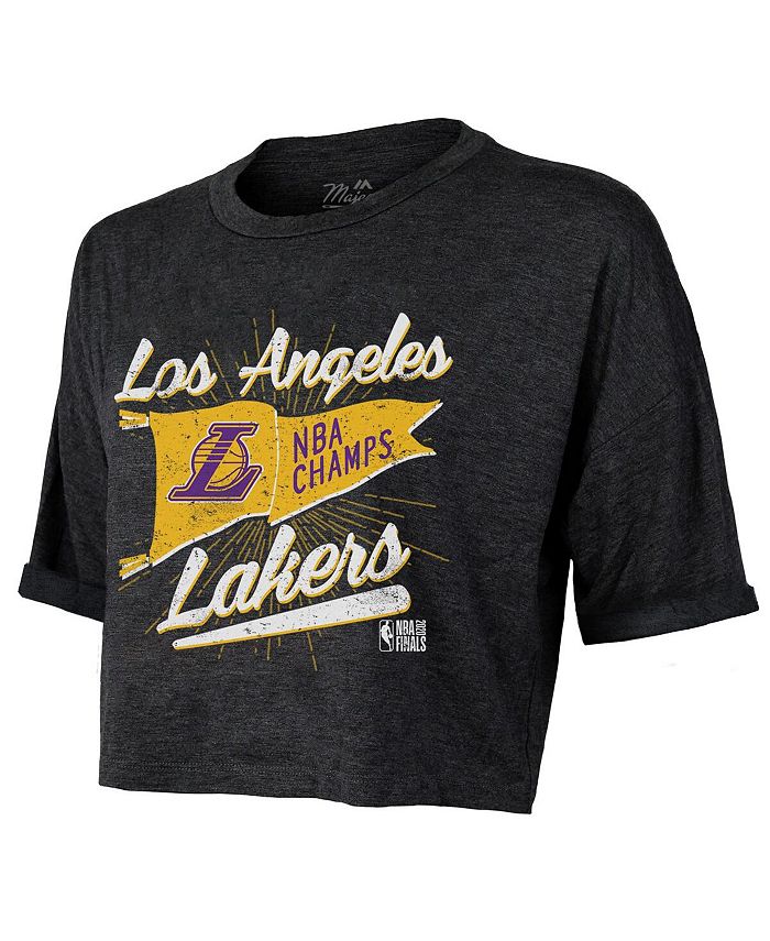 Majestic Women's Threads Black Los Angeles Lakers 2020 NBA Finals ...