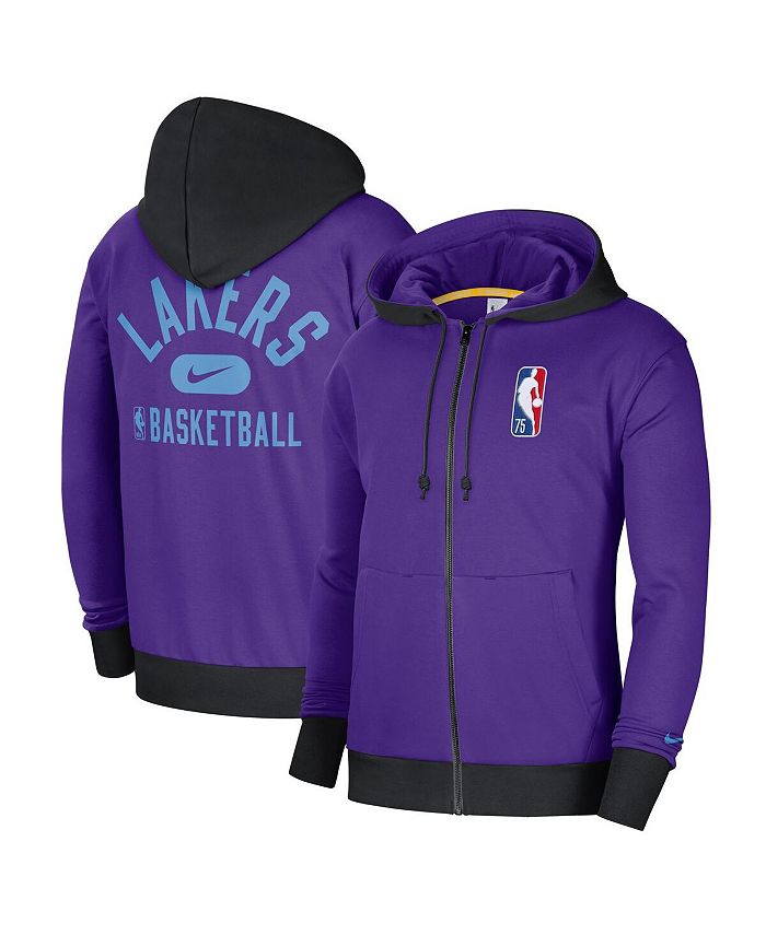 Los Angeles Lakers Nike NBA Full-Zip Fleece Hoodie - Womens