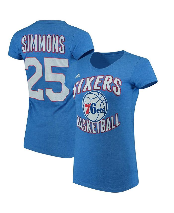 Kids BEN SIMMONS Philadelphia 76ers Blue Jersey-Style Youth Tee