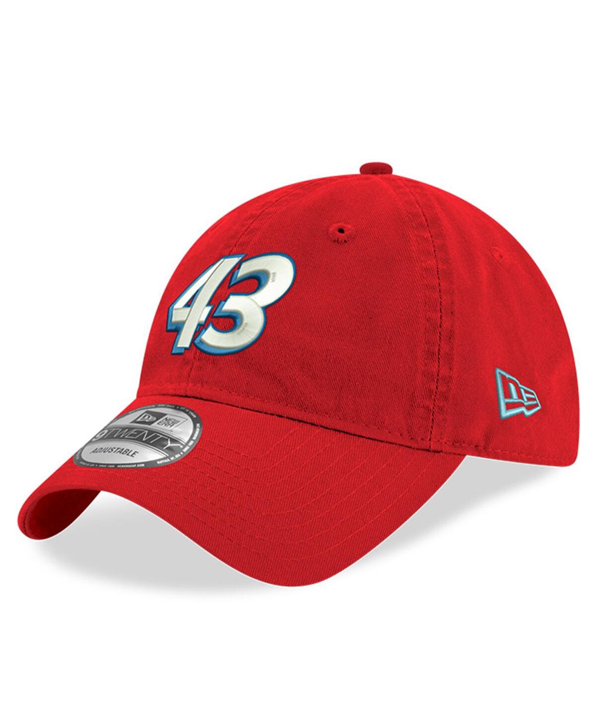 New Era Red Erik Jones Enzyme Washed 9twenty Adjustable Hat In Red