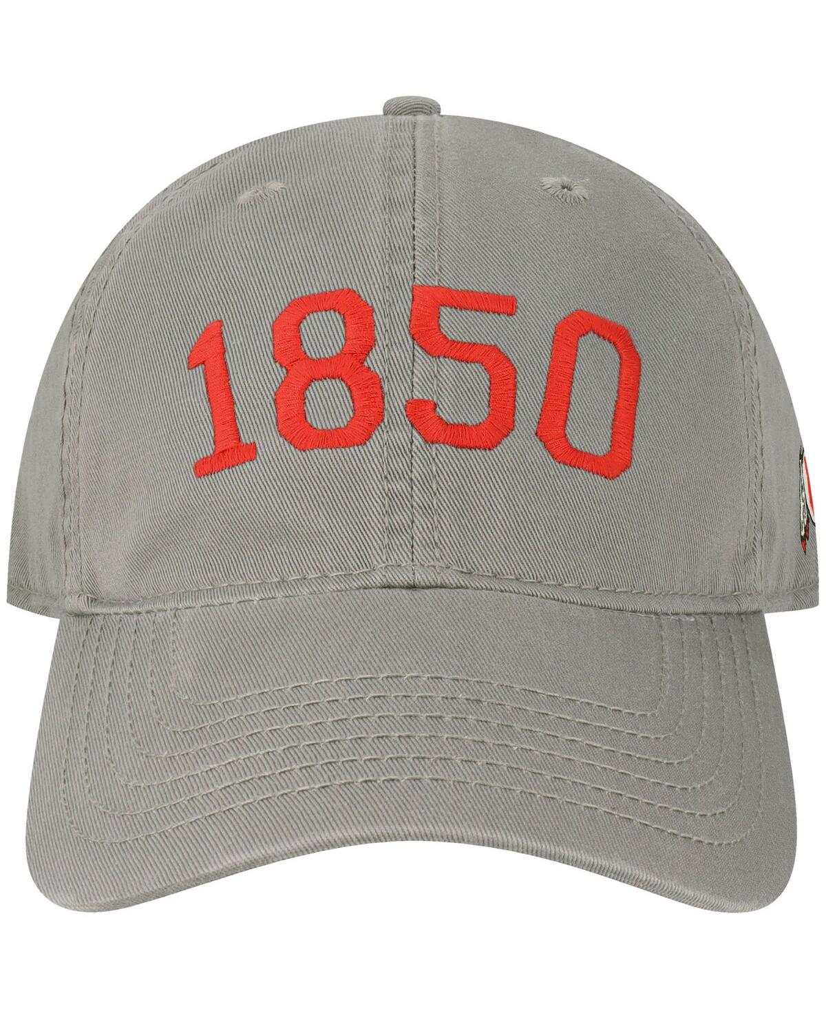 LEGACY ATHLETIC MEN'S GRAY UTAH UTES RADIUS ADJUSTABLE HAT 