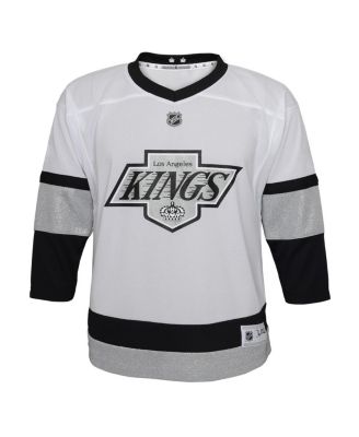 Big Boys White Los Angeles Kings 2021/22 Alternate Replica Jersey