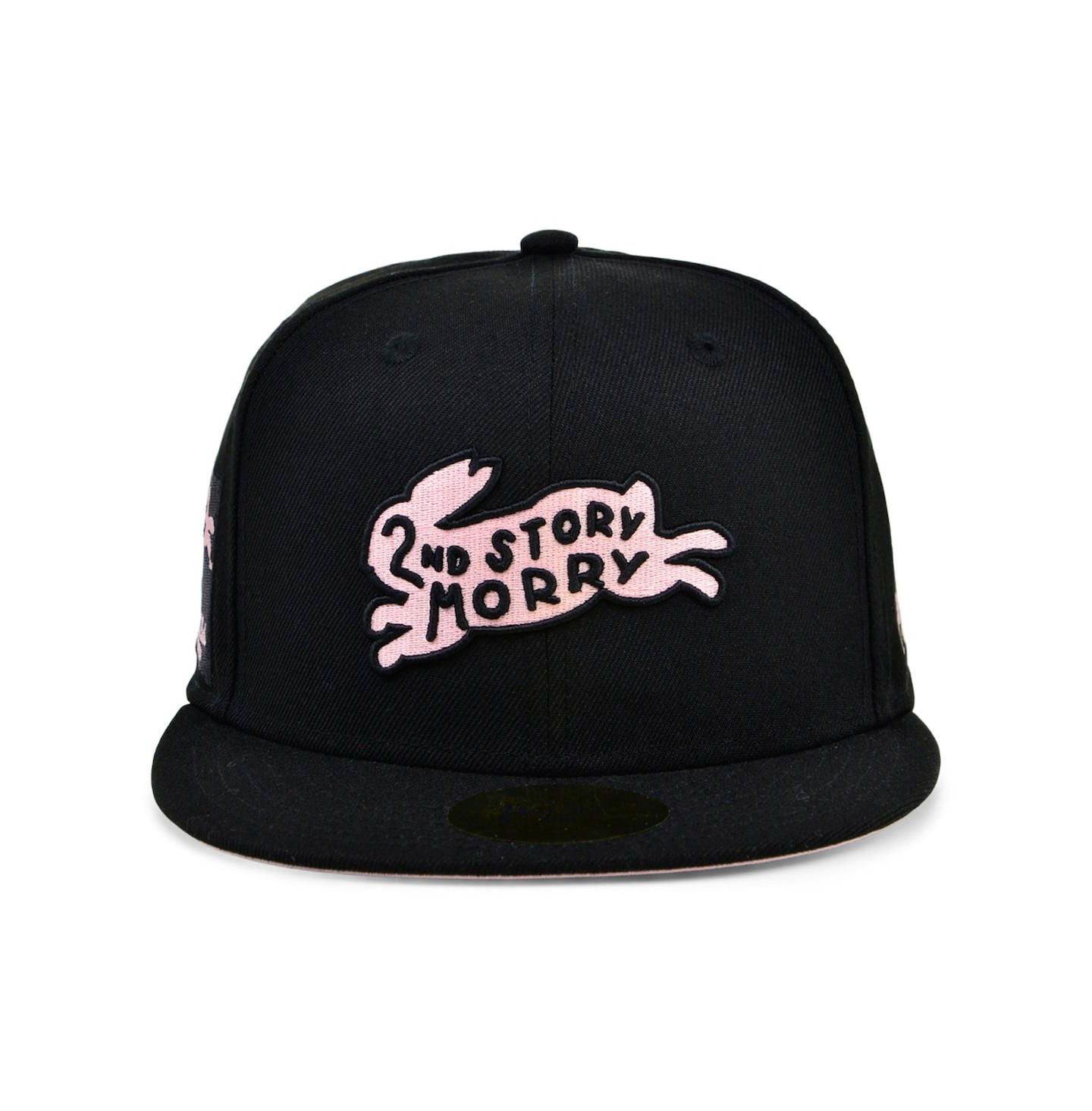 Мужская кепка Physical Culture Black Second Story Morrys Black Fives Fitted Hat — фото 3