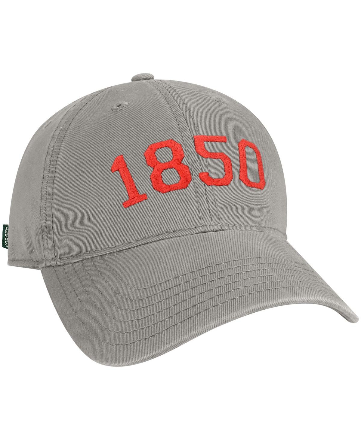 LEGACY ATHLETIC MEN'S GRAY UTAH UTES RADIUS ADJUSTABLE HAT 