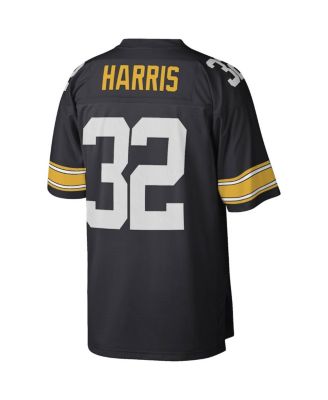 Men's Franco Harris Black Pittsburgh Steelers Legacy Replica Jersey
