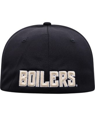 Men's Black Purdue Boilermakers Reflex Logo Flex Hat