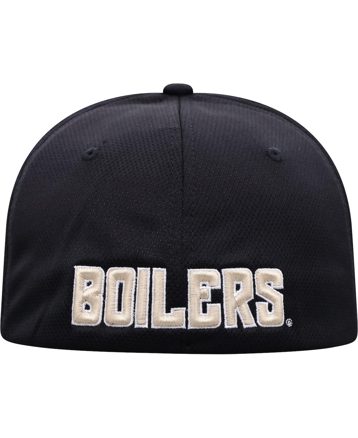 Top Of The World Black Purdue Boilermakers Reflex Logo Flex Hat In Black