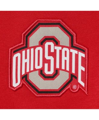 Men's Scarlet Ohio State Buckeyes AV-15 2.0 Pullover Hoodie