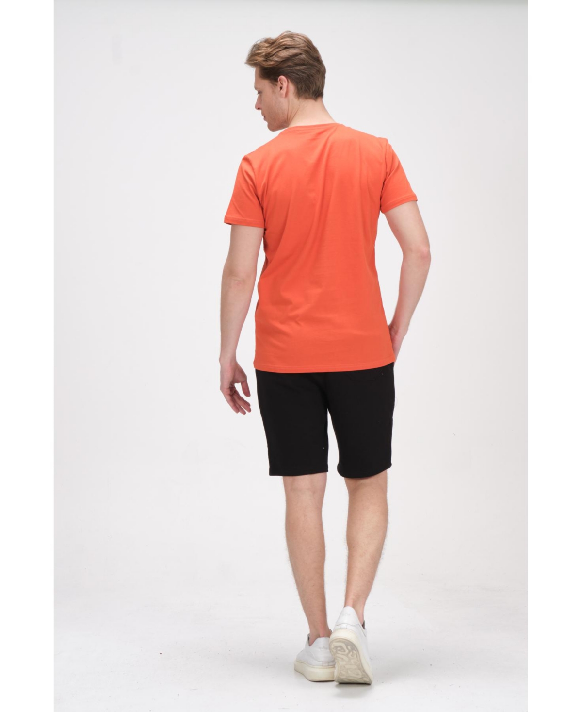 Ron Tomson Men's Modern Print Fitted Admission T-shirt
