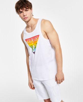 guess rainbow tank top