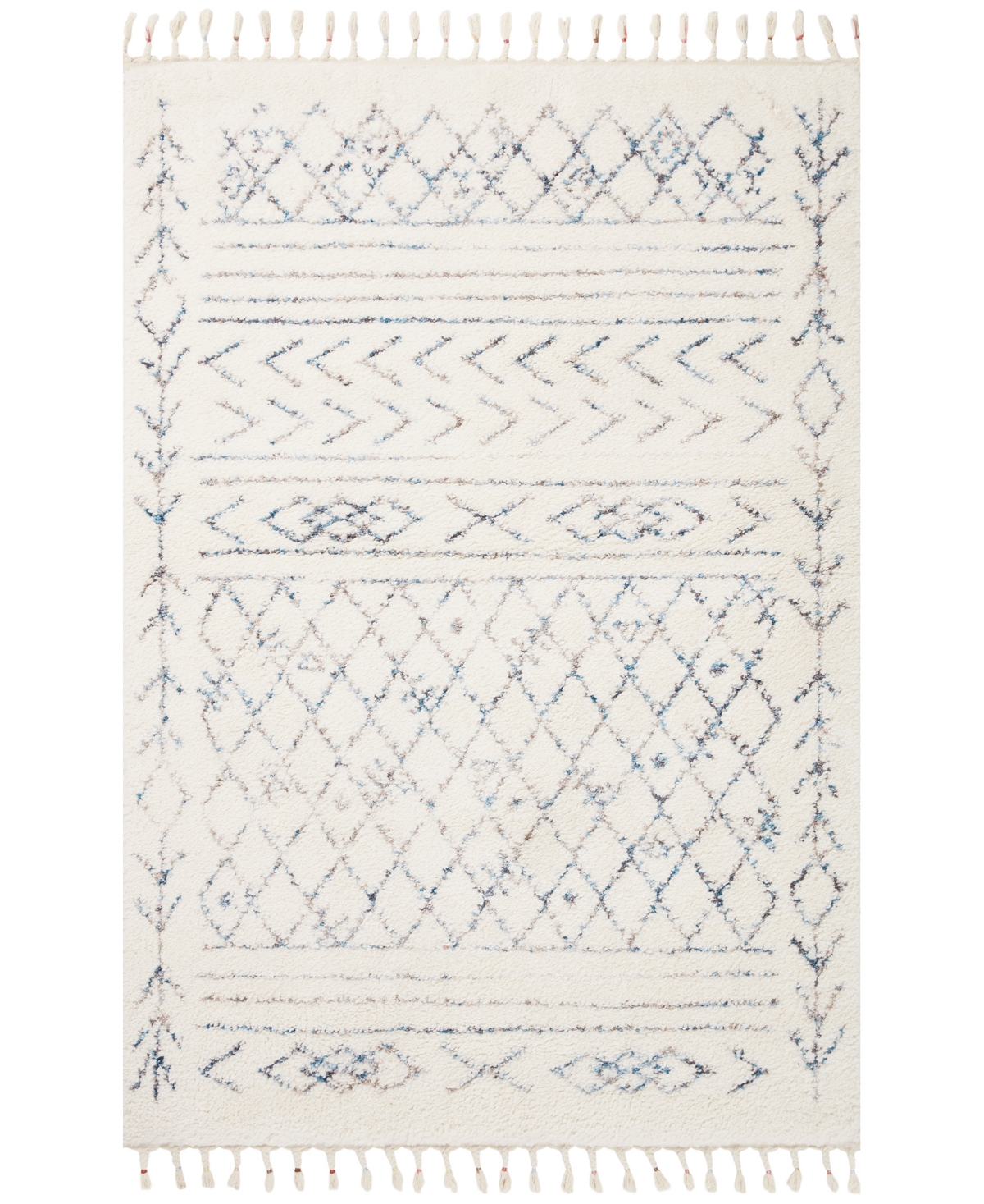 Justina Blakeney Ronnie Ron-02 5'3in x 7'6in Area Rug - Ivory, Mist
