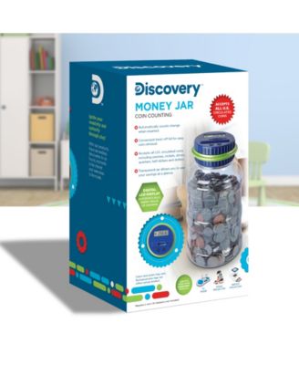 Digital Coin-Counting Money Jar with LCD Screen