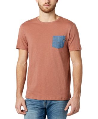 Buffalo David Bitton Men's Accent Pocket Tipimpa T-shirt - Macy's