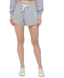 Women's Embroidered Logo Shorts