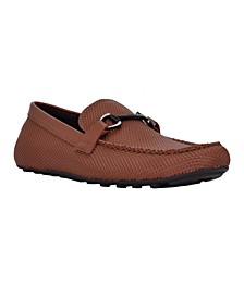 Men's Ori Horse Bit Leather Slip-On Dress Loafers