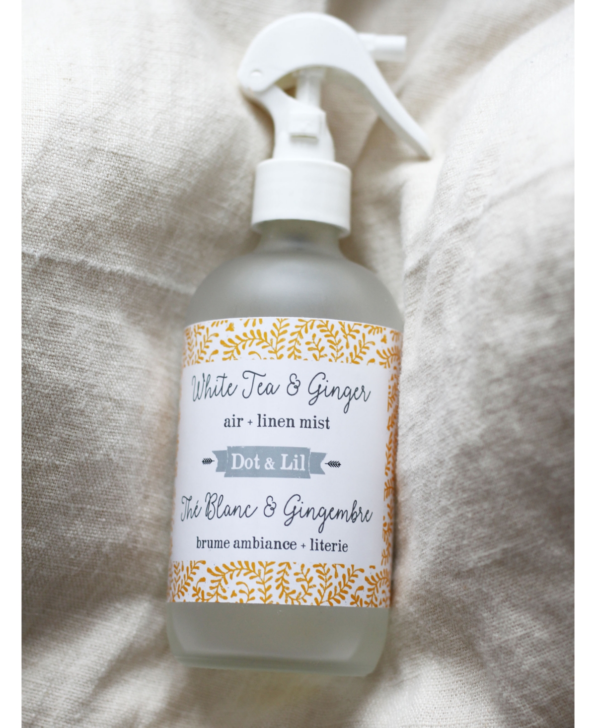 Dot & Lil White Tea & Ginger Air + Linen Mist, oz