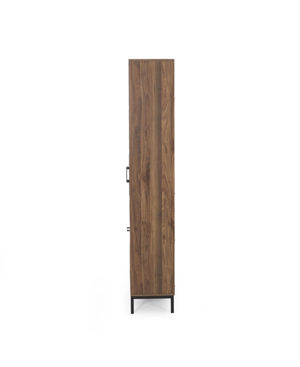 Noble House Fraser Contemporary Cube Unit Bookcase In Walnut
