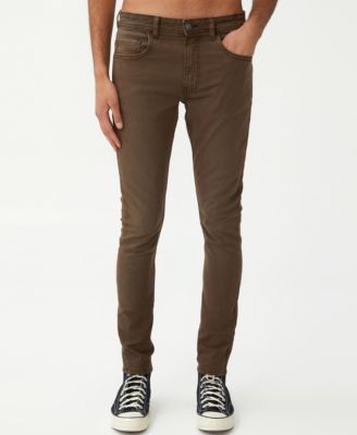 macy's khaki skinny jeans