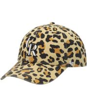 Women's '47 Atlanta Braves Tan Bagheera Cheetah Clean Up Adjustable Hat