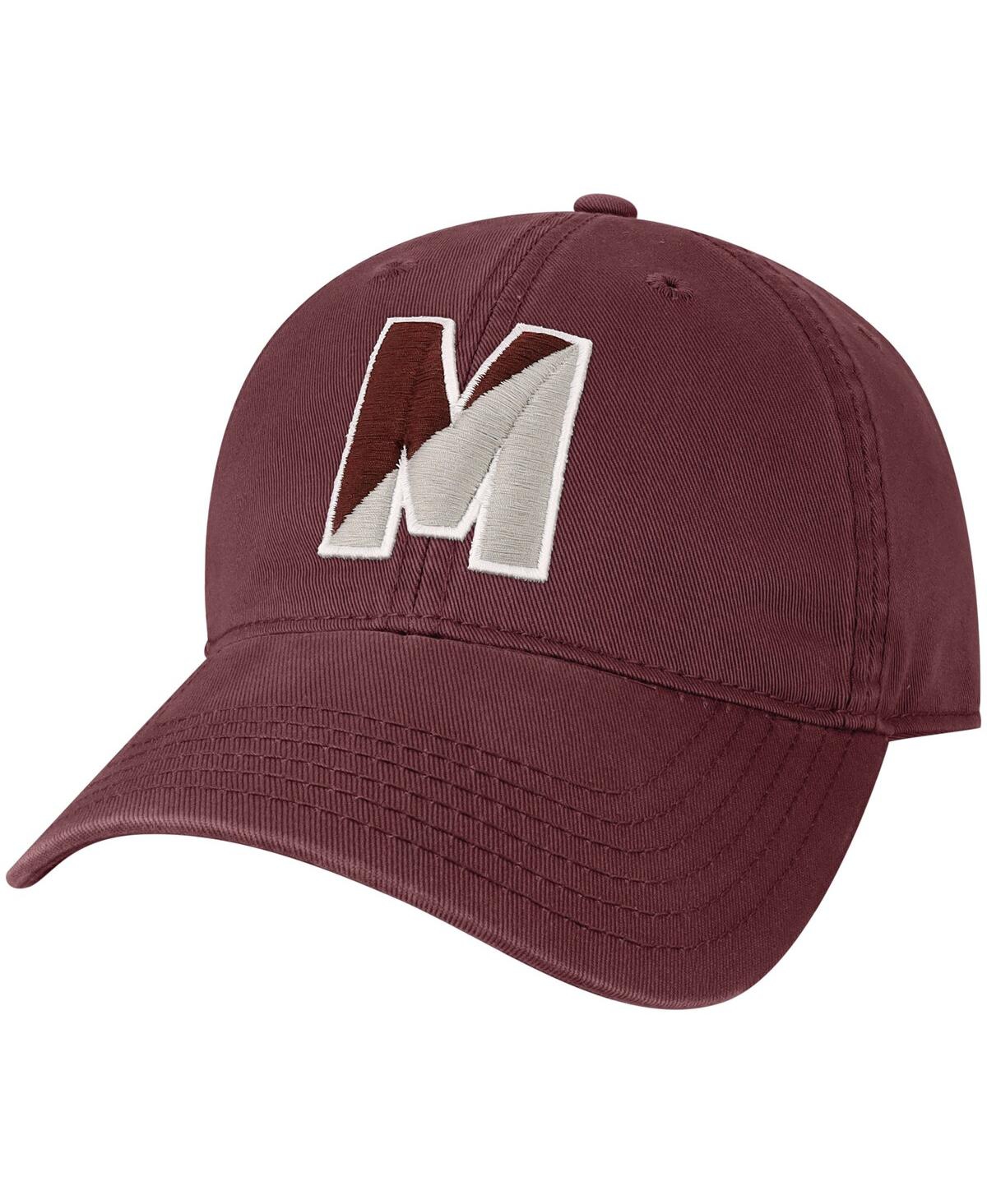 Men's Maroon Mississippi State Bulldogs Varsity Letter Adjustable Hat - Maroon