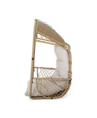 Greystone Outdoor and Indoor Wicker Hanging Chair