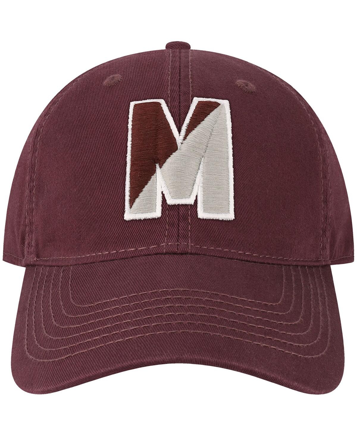 LEGACY ATHLETIC MEN'S MAROON MISSISSIPPI STATE BULLDOGS VARSITY LETTER ADJUSTABLE HAT 