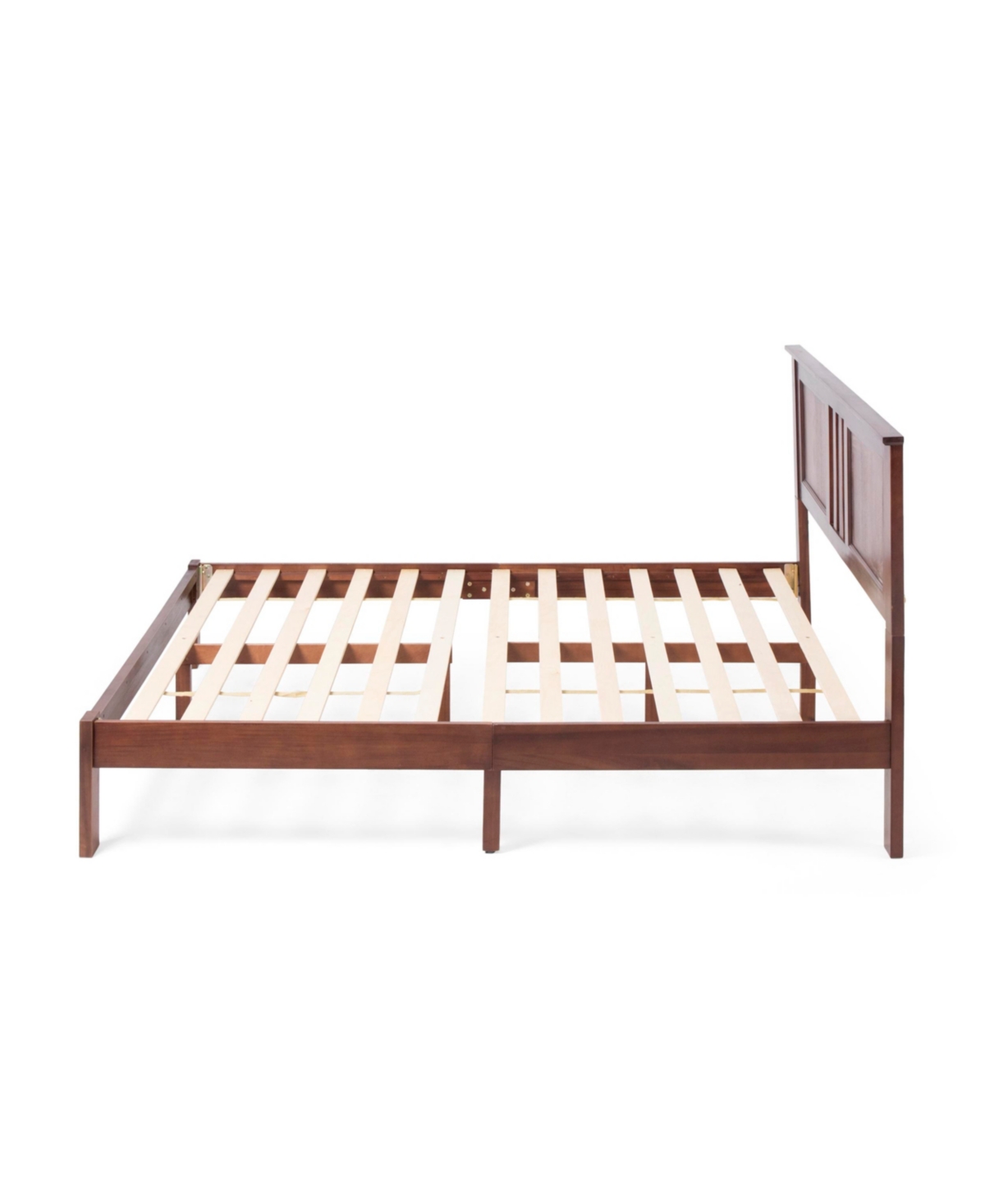 NOBLE HOUSE NORLAND MODERN FARMHOUSE ACACIA WOOD BED PLATFORM, QUEEN