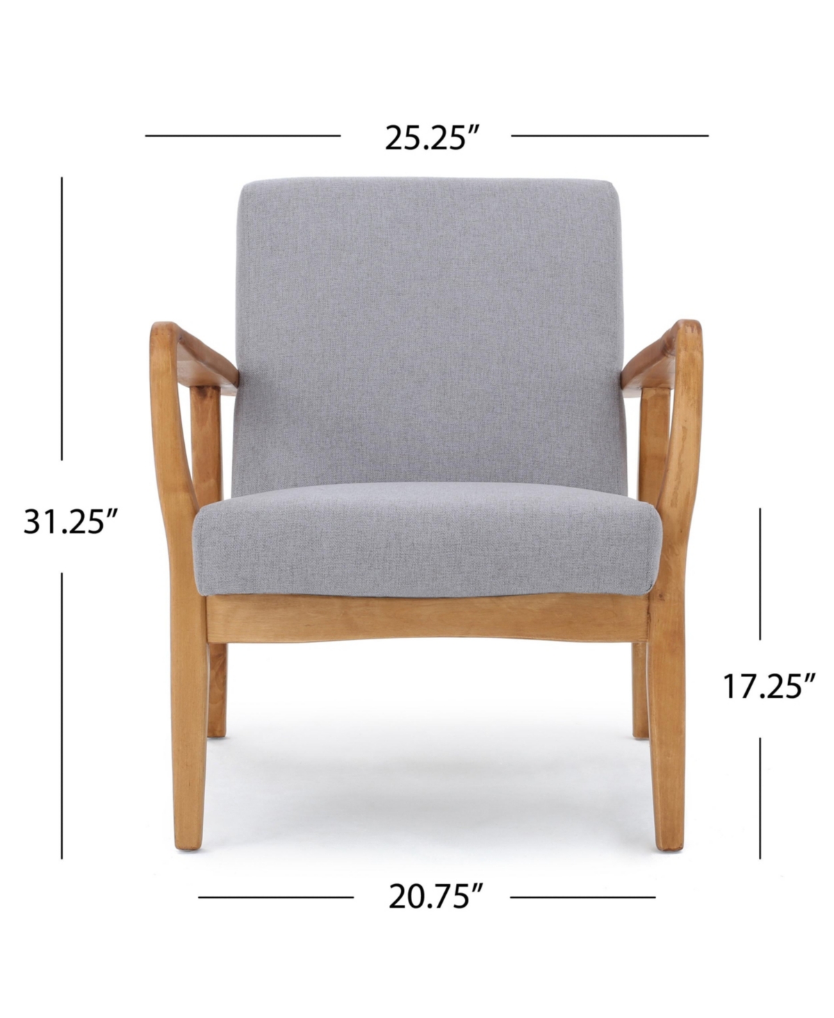 NOBLE HOUSE PERSEUS FABRIC CLUB CHAIR