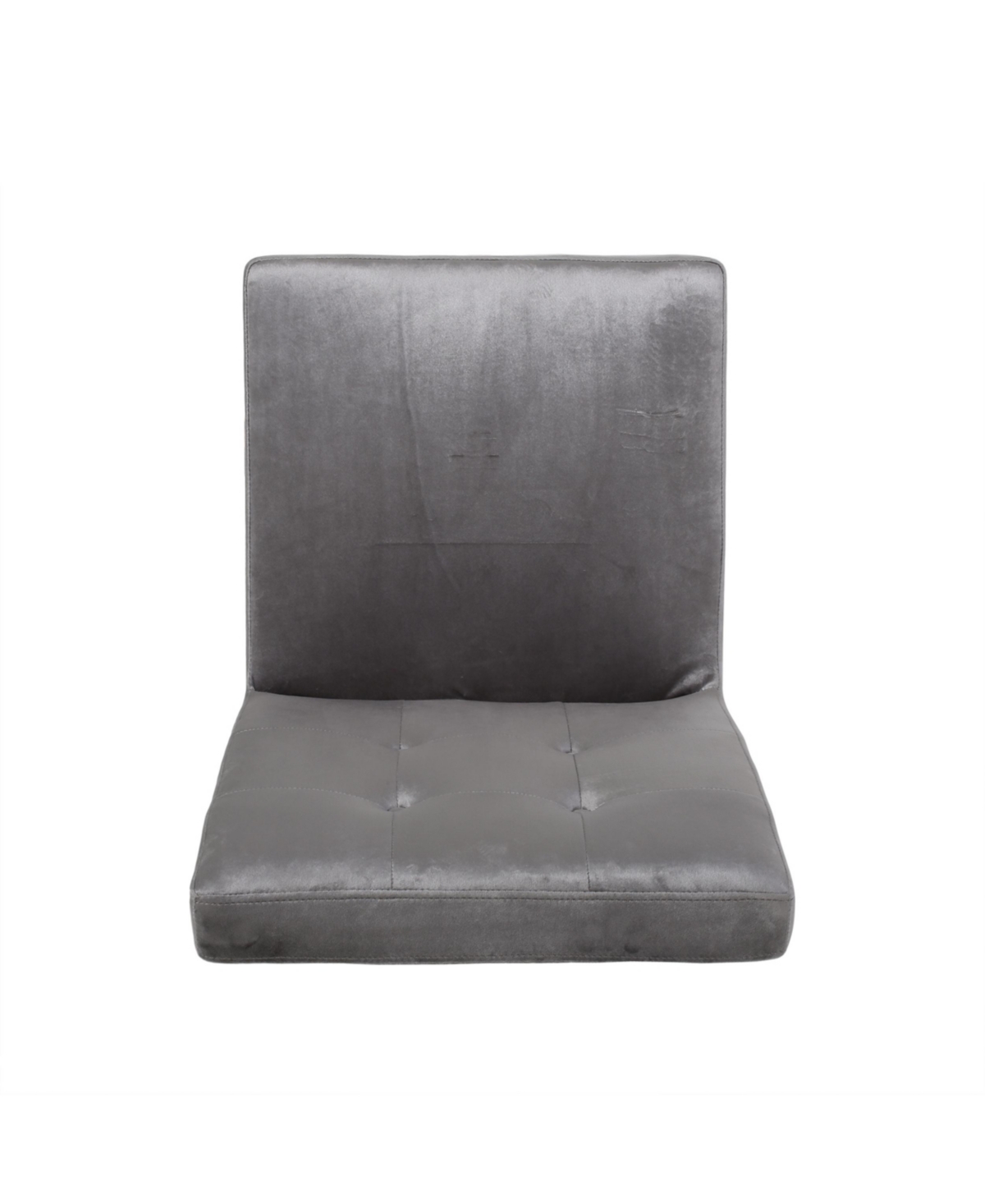 Noble House Centennial Glam Tufted Home Office Chair With Swivel Base In Smoke