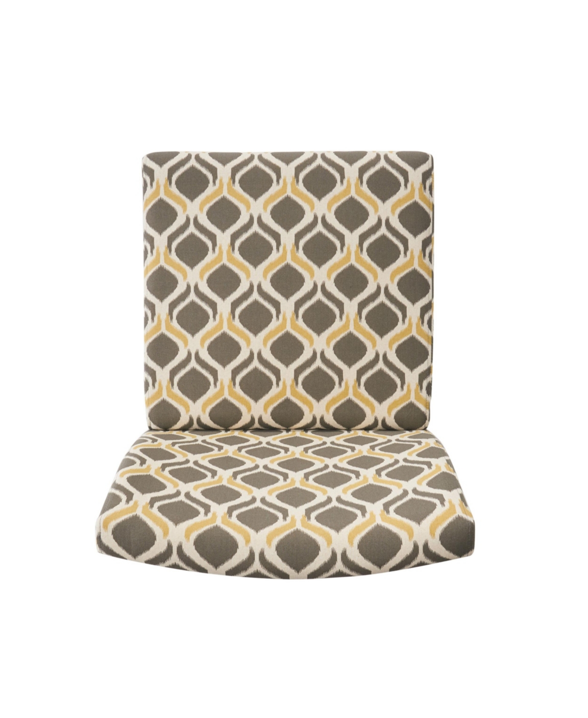 Noble House Kassi Contemporary Fabric Slipper Accent Chair In Multicolor
