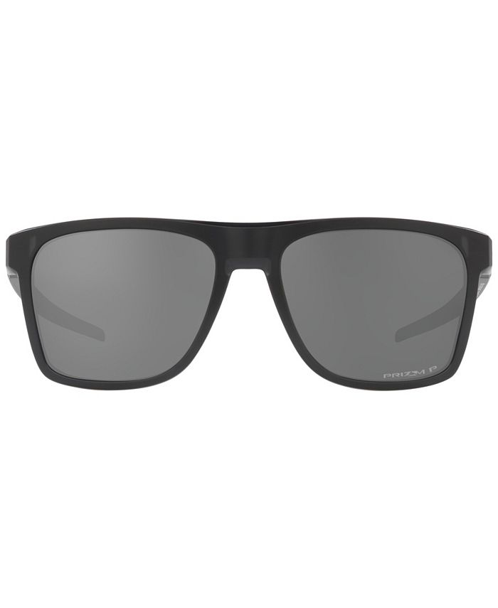 Oakley Men's Polarized Sunglasses, Leffingwell 57 - Macy's