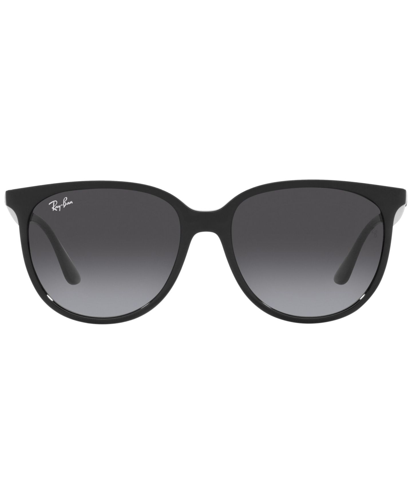 Женские солнцезащитные очки Ray-Ban Low Bridge Fit Sunglasses, Rb4378 54, цвет: Чёрный — фото 2